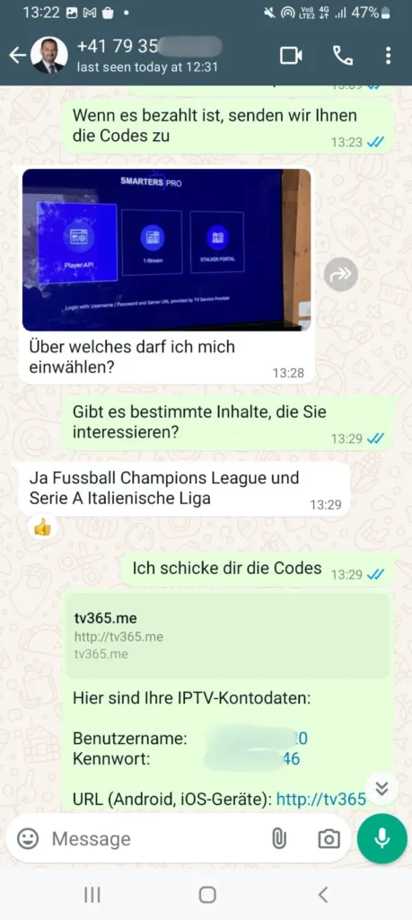 IPTV TV
IPTV SCHWEIZ